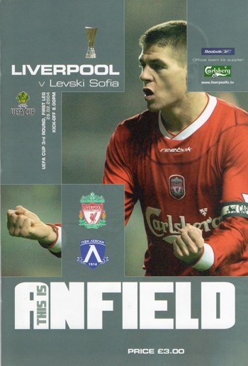 Match programme